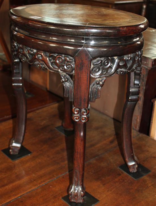 Chinese marble top table